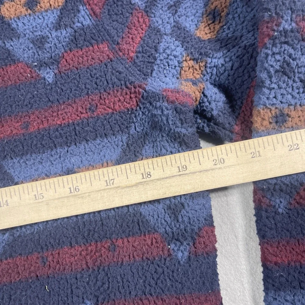 Abercrombie‎ Kids Jacket Boys 13/14 Fleece Full Zip Aztec Fall Winter Warm